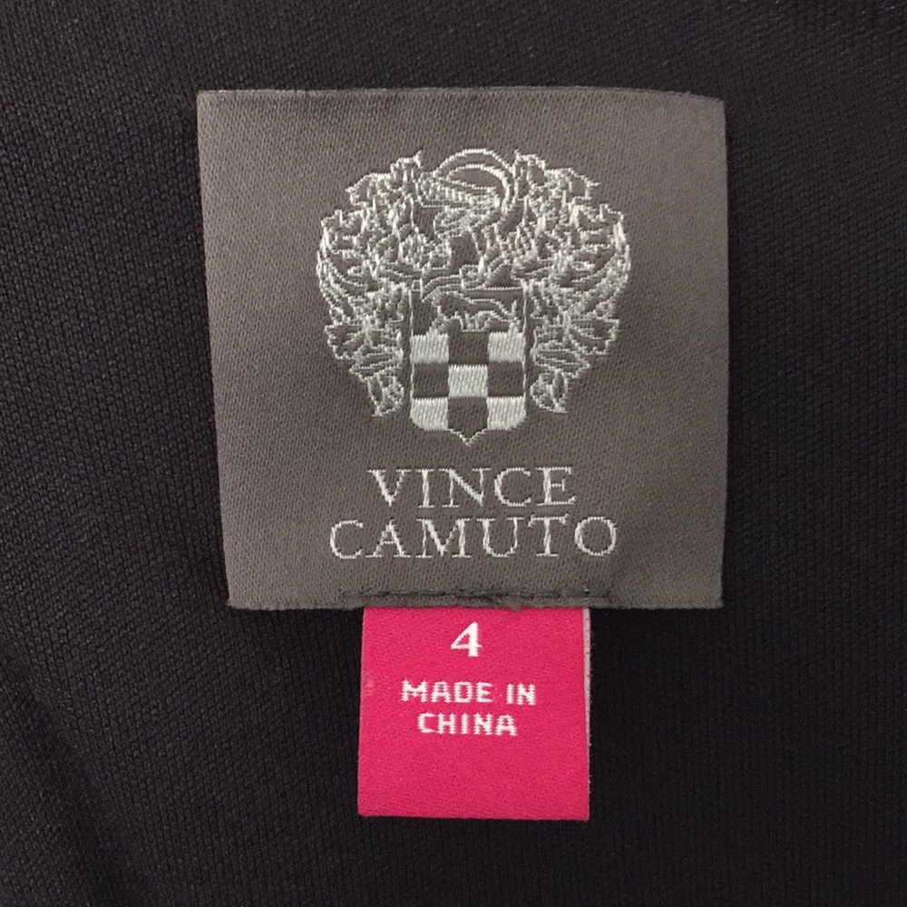 Vince Camuto Metallic Animal Print Stretch Dress - Picture 4 of 4